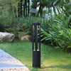 Lampadaire Cylindre Métal Noir Minimaliste Design - Salon Bureau Chambre — Torre