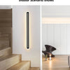 Rectangle Aluminium Noir et Blanc Minimaliste — Lumio