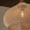 Suspension Lanterne Rotin Tressé Naturel Épuré Design - Cuisine Chambre Salon — Falot