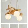 Roisin Avion Bois Naturel Enfant Ludique