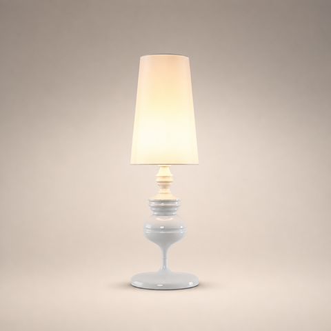 Golnesa Cylindre Métal Chromé et Verre Fumé