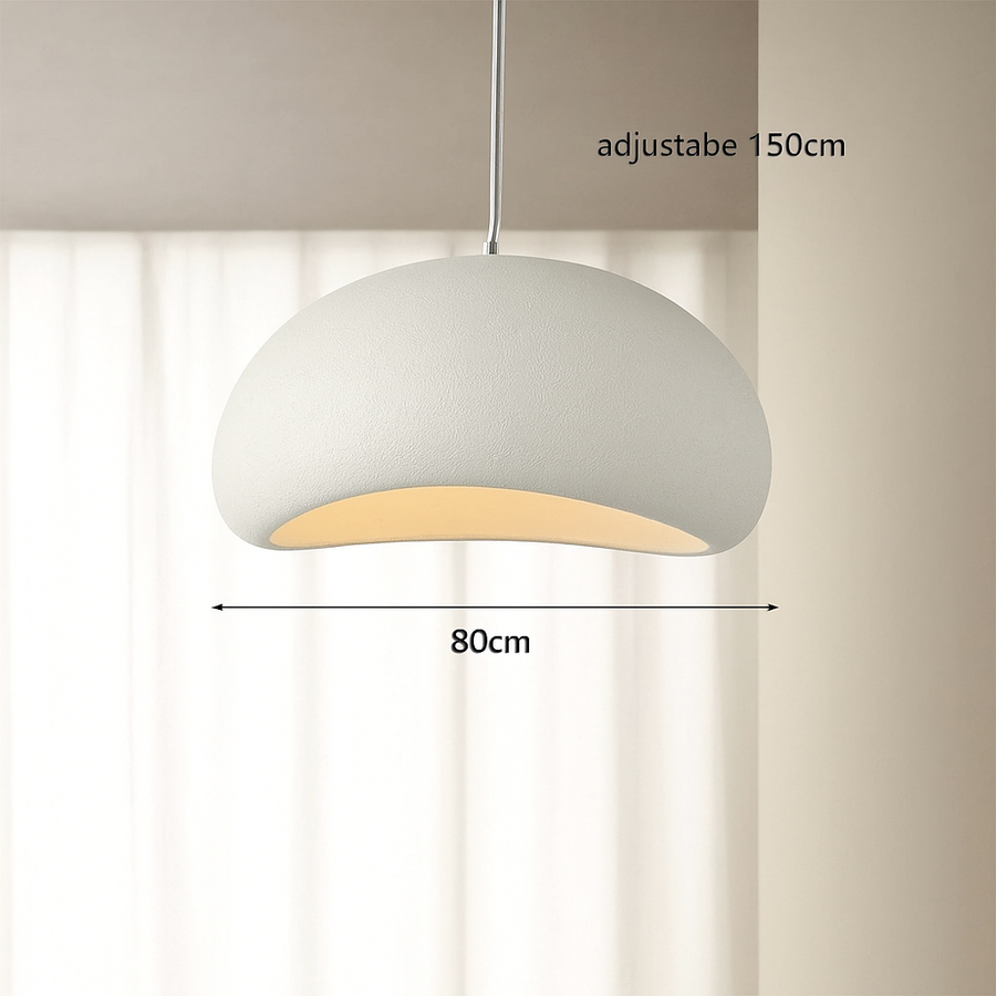 Suspension Cylindres Verre Fumé et Métal Noir - Chambre Salon Cuisine — Tubis