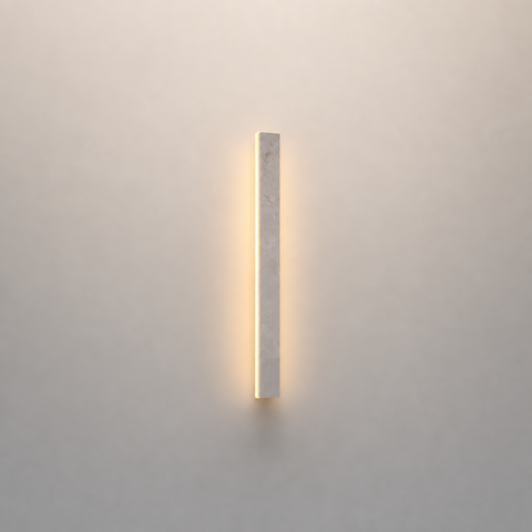 Aëric Barre Marbre Blanc Minimaliste