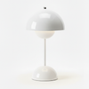 Noma — lampe champignon sans fil, finition blanc