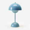 Noma — lampe champignon sans fil, finition bleu