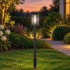 Luminaire Solaire | Sëlys — vue verticale du produit, cadrage élargi