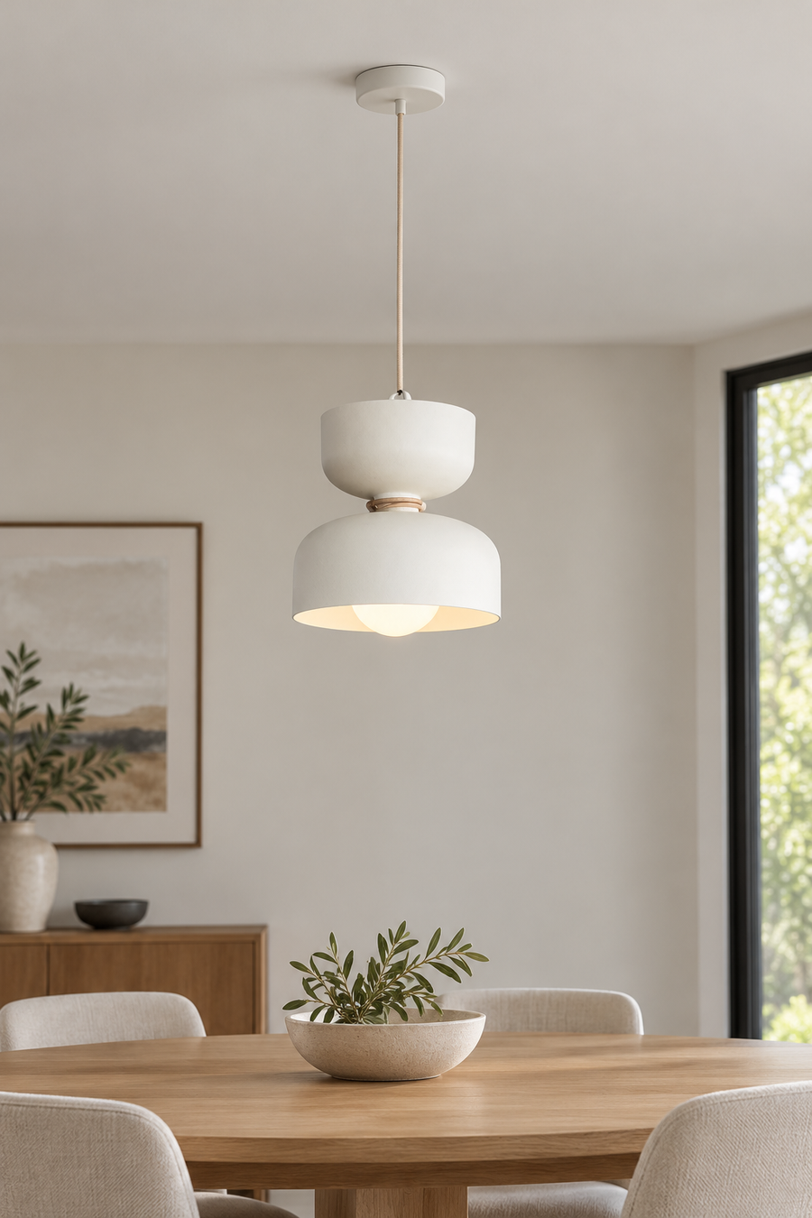 Suspension | Citrine — vue verticale du produit, cadrage élargi