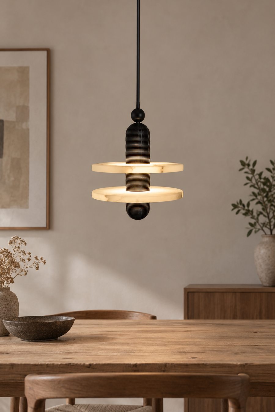 Suspension | Arabella — vue verticale du produit, cadrage élargi