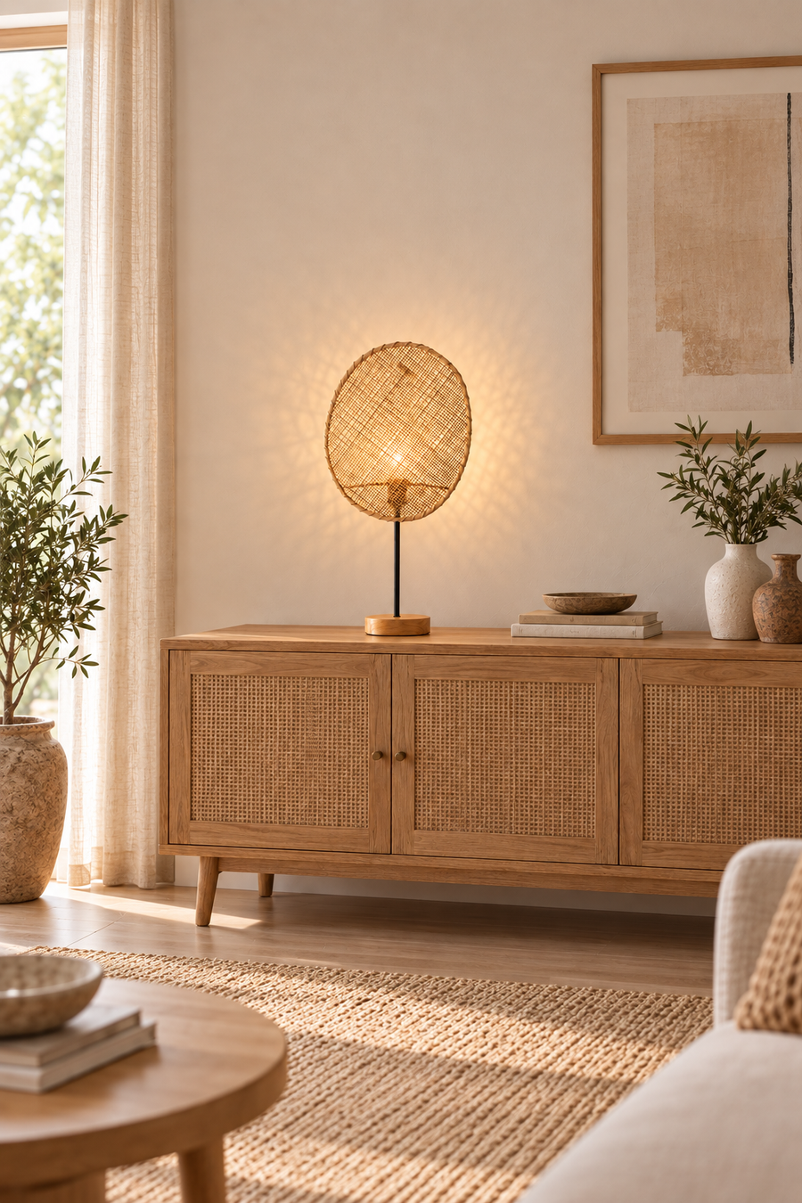 Lampadaire | Éclat — vue verticale du produit, cadrage élargi