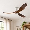 Ventilateur de Plafond | Scirocco — vue verticale du produit, cadrage élargi