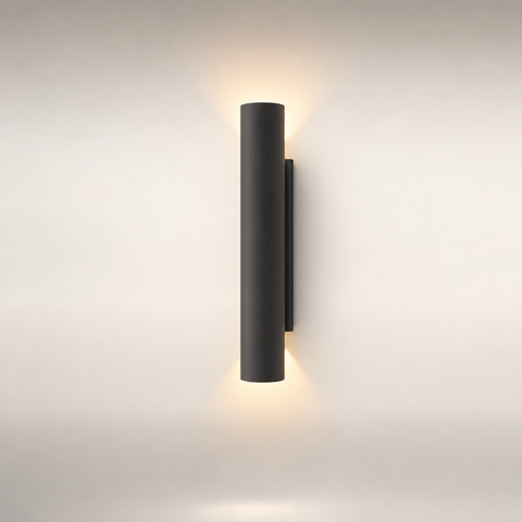 Cylindre Métal Blanc Minimaliste — Mentha