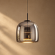 Suspension Capsule Verre Miroir Fumé ou Ambré — Zonid