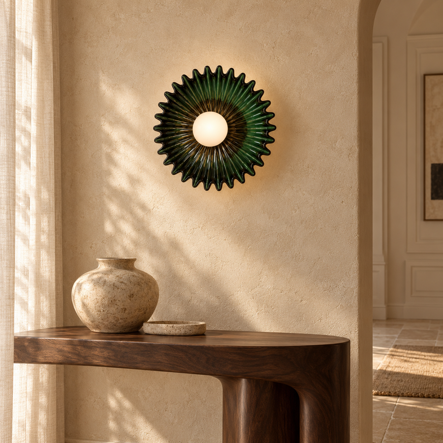 Coralia vert — mise en ambiance entree