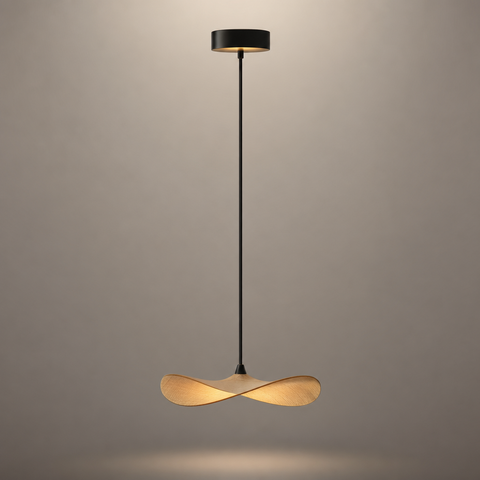 Fulvia Ondes Bois Naturel Sculptural Épuré