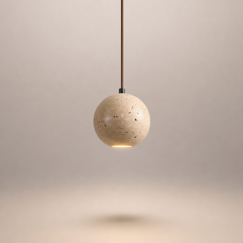 Volterra Sphère Béton Brut Minimaliste