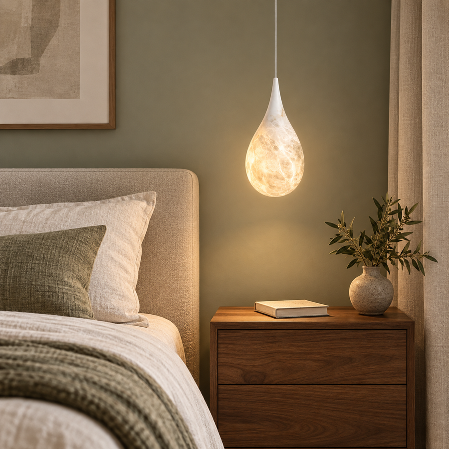 Larme — suspension en ambiance — corps 30 cm