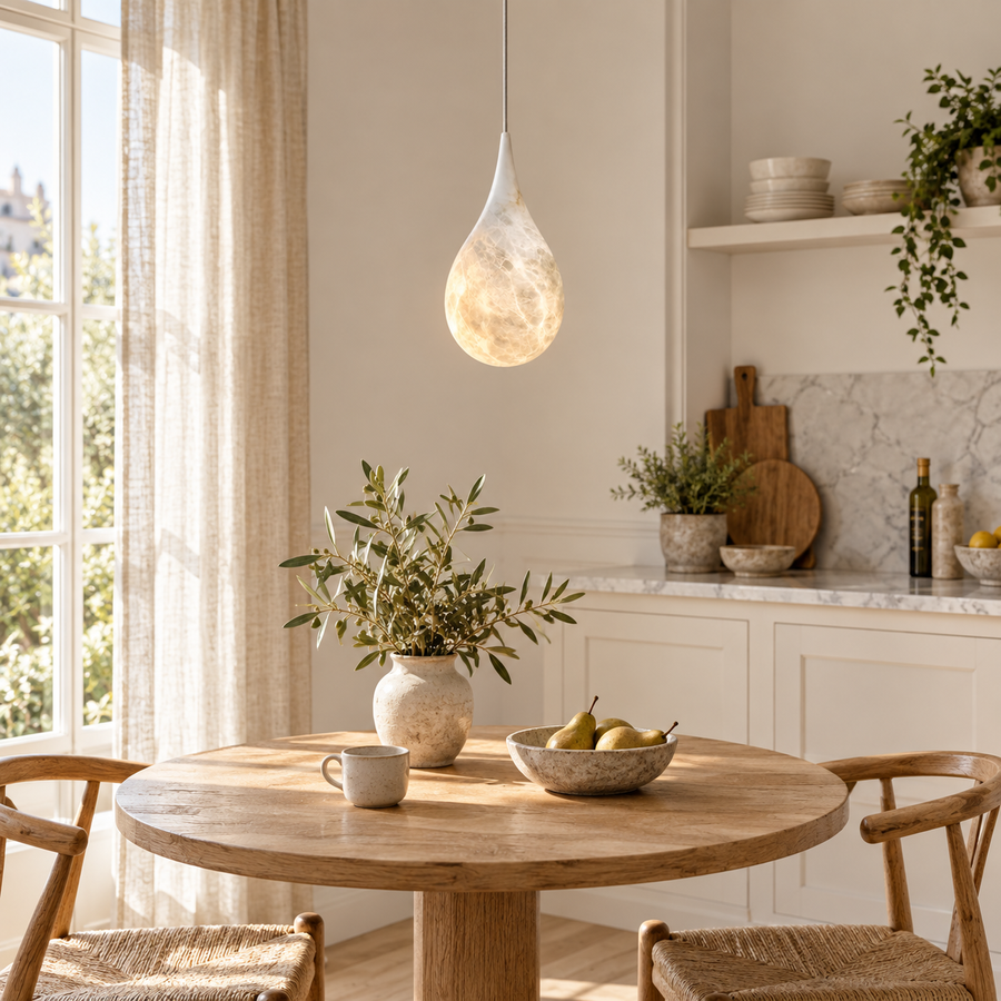 Larme — suspension en ambiance — corps 30 cm