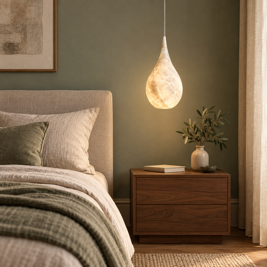 Larme — suspension en ambiance — corps 45 cm
