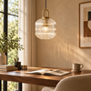 Presto — 28 cm de hauteur, diamètre 20 cm — verre transparent — ambiance