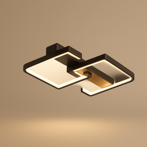 Plafonnier Organique Céramique Blanche Minimaliste Design Moderne - Salle de Bain Salon Chambre — Jaspe