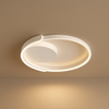 Plafonnier Anneau Métal Blanc Minimaliste Épuré Design Moderne - Salle de Bain Salon Chambre — Xenon