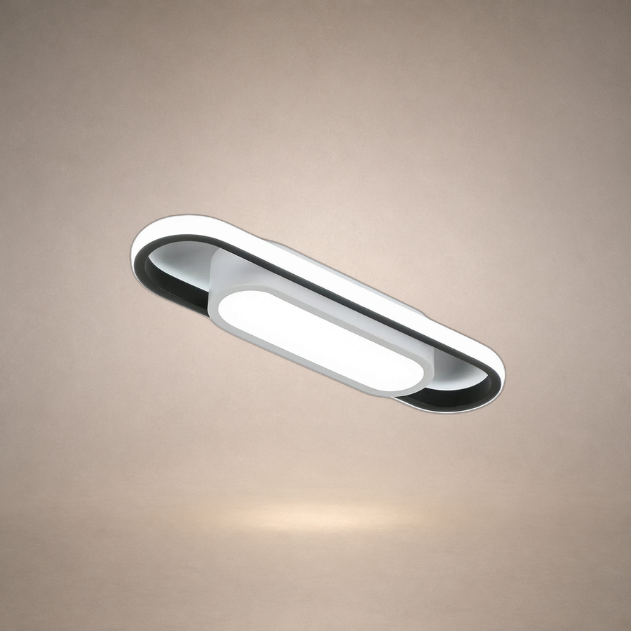 Plafonnier Cylindre Marbre Blanc Veiné Minimaliste Design Moderne - Salle de Bain Salon Chambre — Auréole
