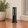 Torre — borne noire 40 cm — patio pluie
