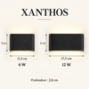 Xanthos — dimensions 6 W et 12 W