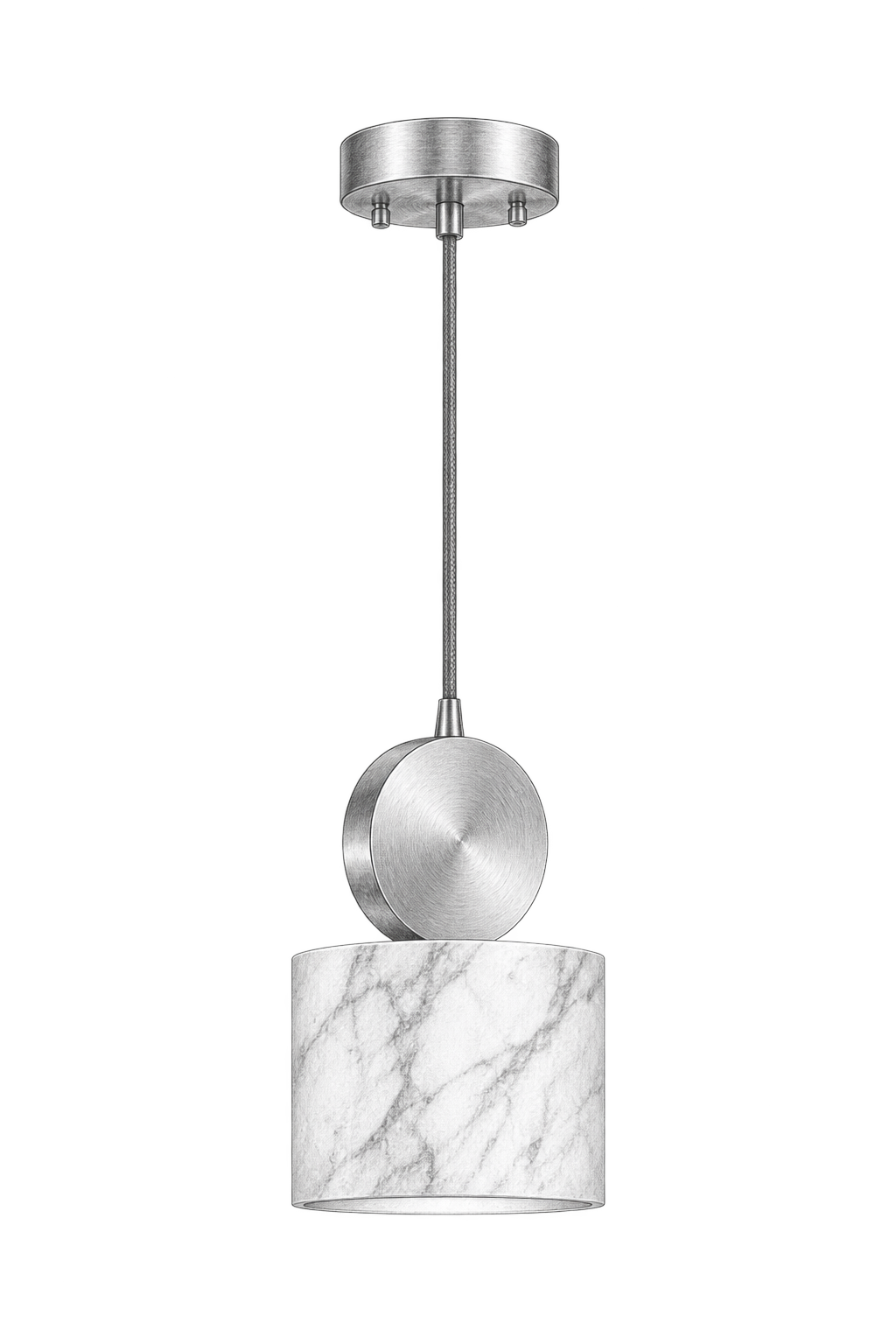 Croquis au graphite de Lucca, Style A · 12 cm